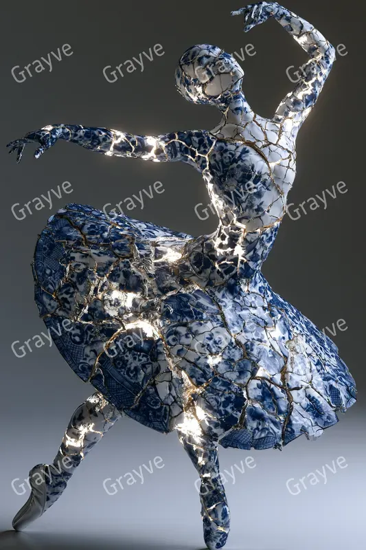 Dark Fantasy Kintsugi Characters