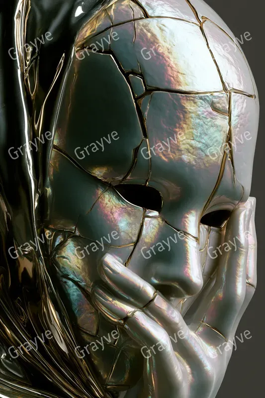 Dark Fantasy Kintsugi Characters