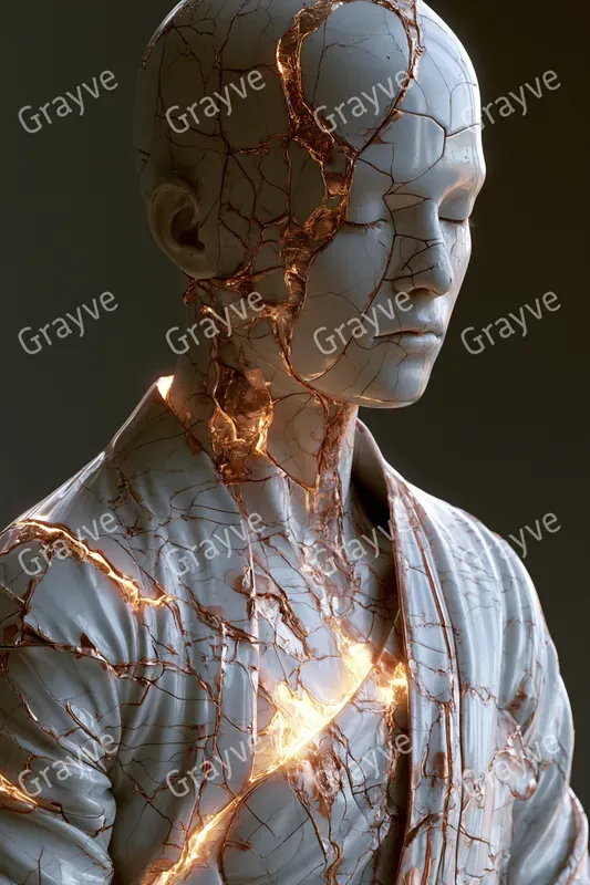Dark Fantasy Kintsugi Characters