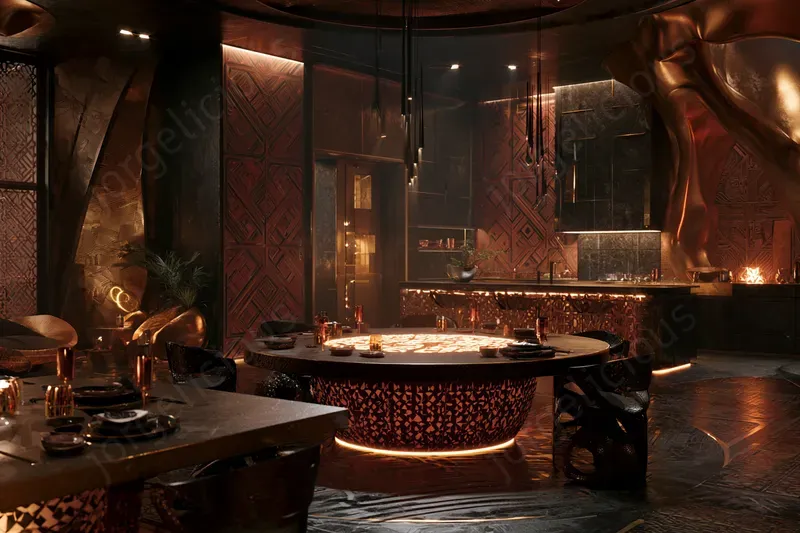 Afrofuturist Interior Designs