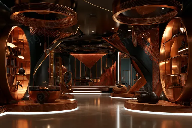 Afrofuturist Interior Designs