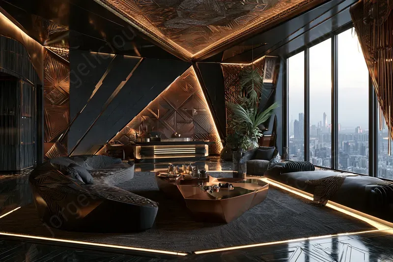 Afrofuturist Interior Designs