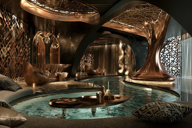 Afrofuturist Interior Designs
