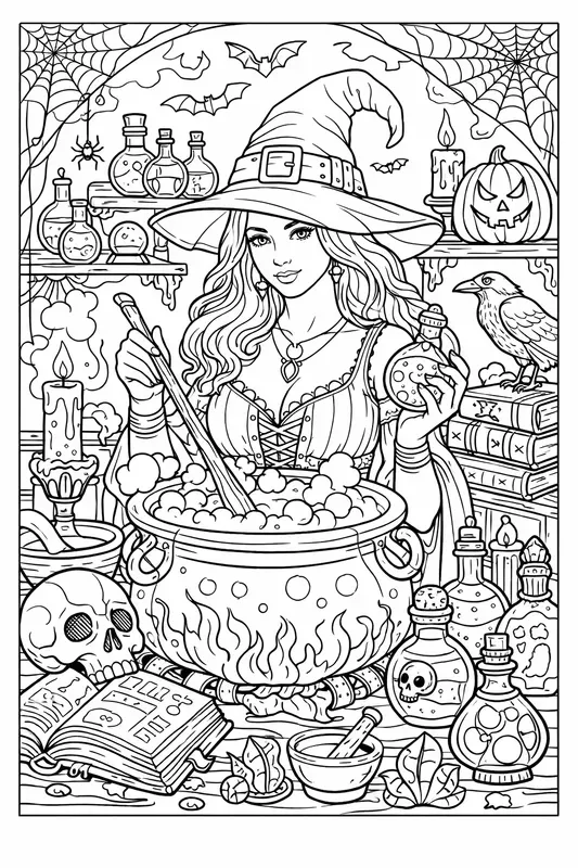 Halloween Coloring Pages Kdp Ready