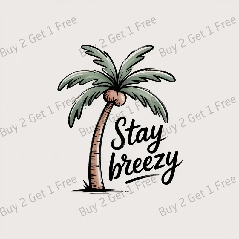 Hand Drawn Summer Tshirt Designs