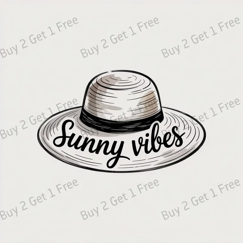 Hand Drawn Summer Tshirt Designs