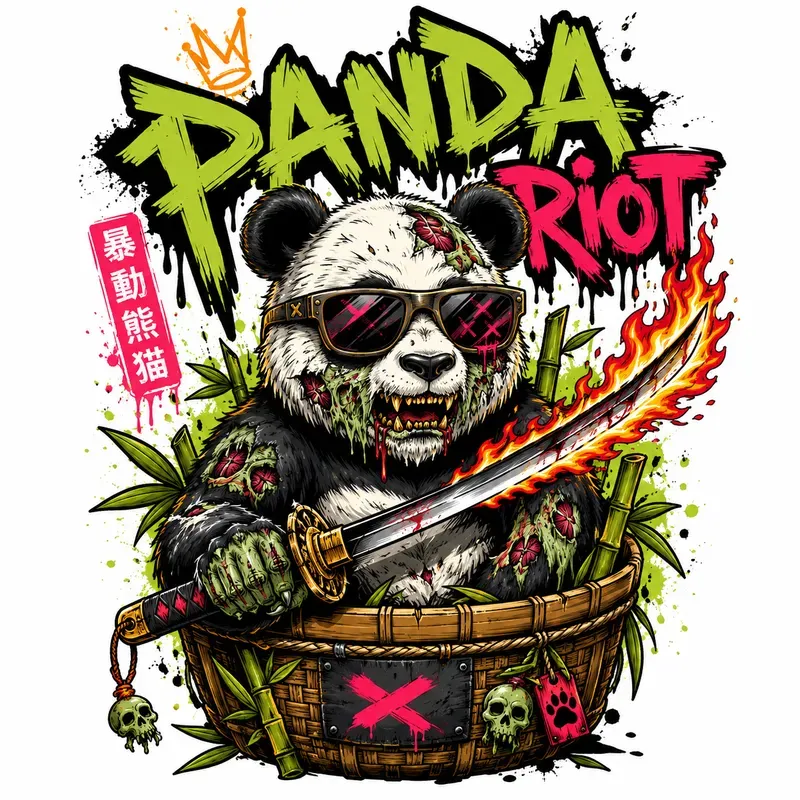 Urban Streetwear Mascot Vectors