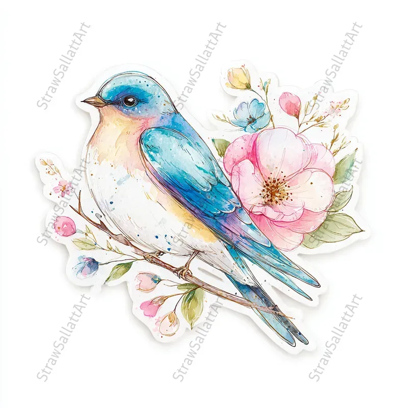 Romantic Sticker Stamperia Clipart Sets