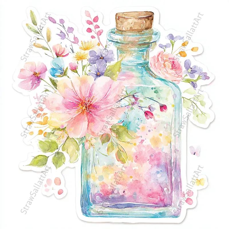 Romantic Sticker Stamperia Clipart Sets