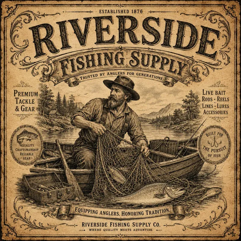 Vintage Rustic Label Art Creators