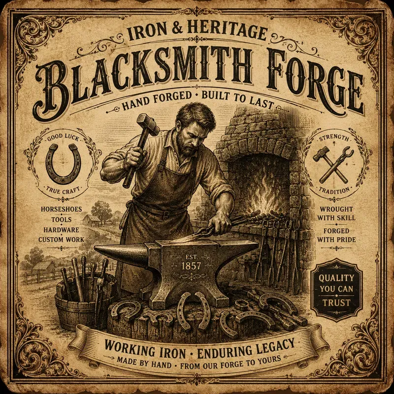 Vintage Rustic Label Art Creators