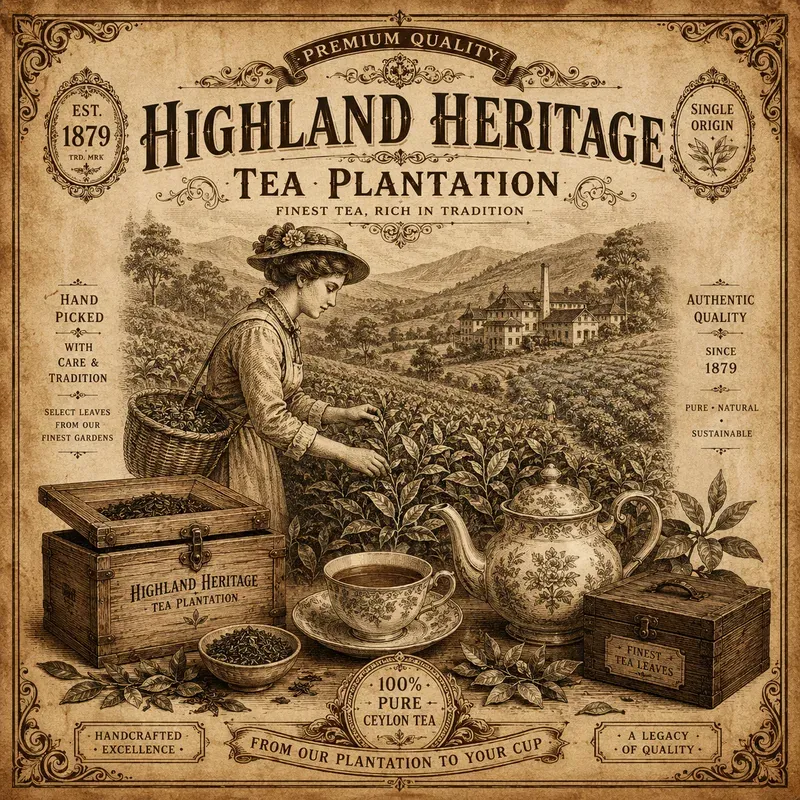 Vintage Rustic Label Art Creators