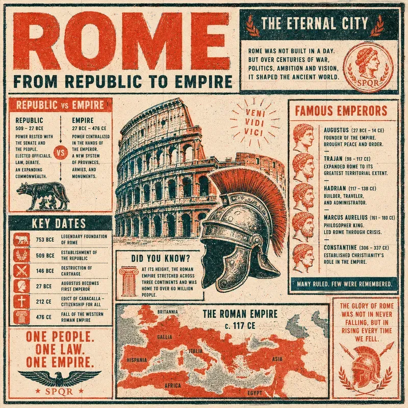 Ancient Civilizations Infographics