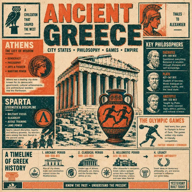 Ancient Civilizations Infographics