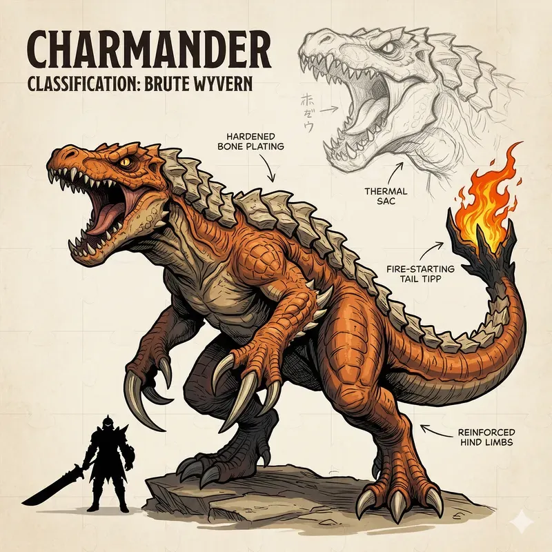 Pokemon Monster Hunter Creatures