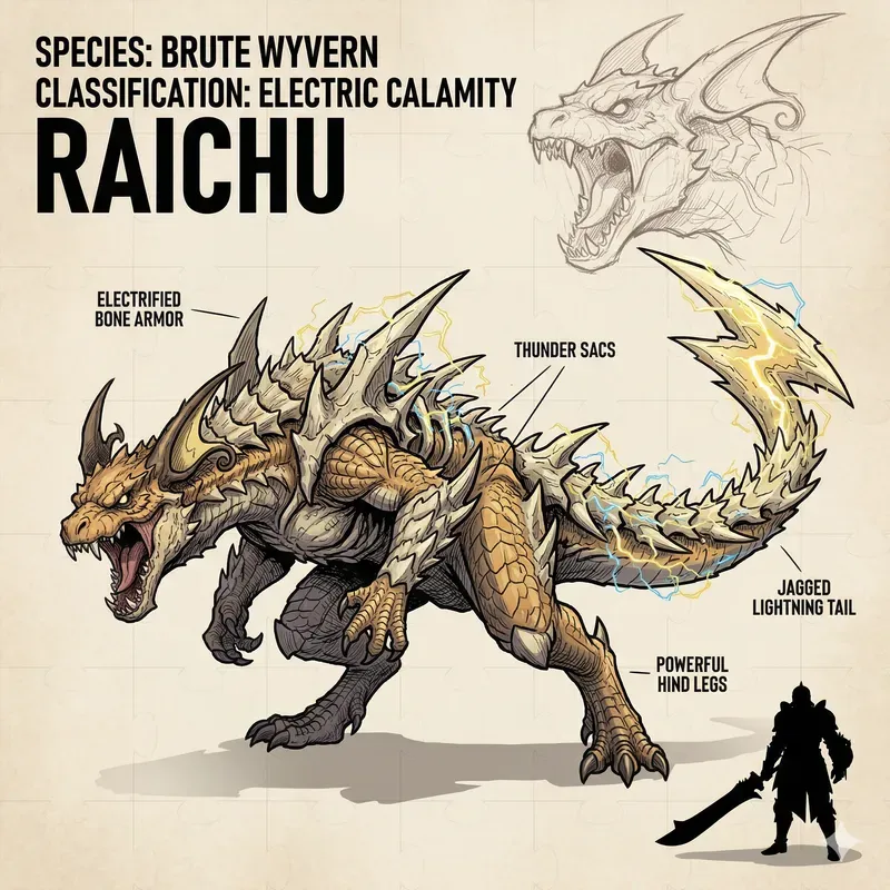 Pokemon Monster Hunter Creatures