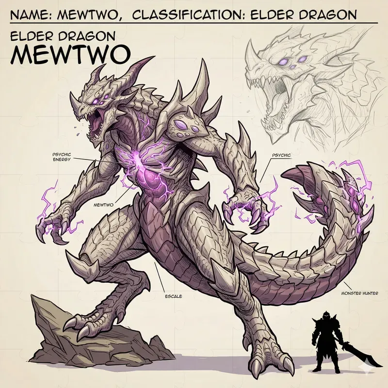 Pokemon Monster Hunter Creatures