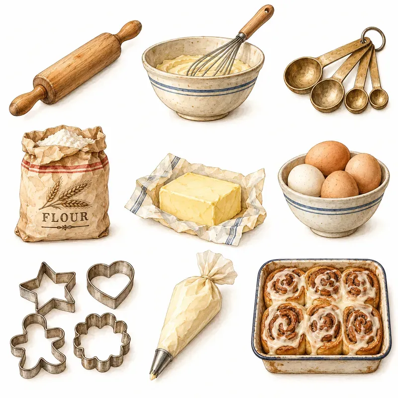 Cottagecore Botanical Clipart Sets