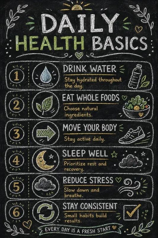 Chalkboard Infographic Posters