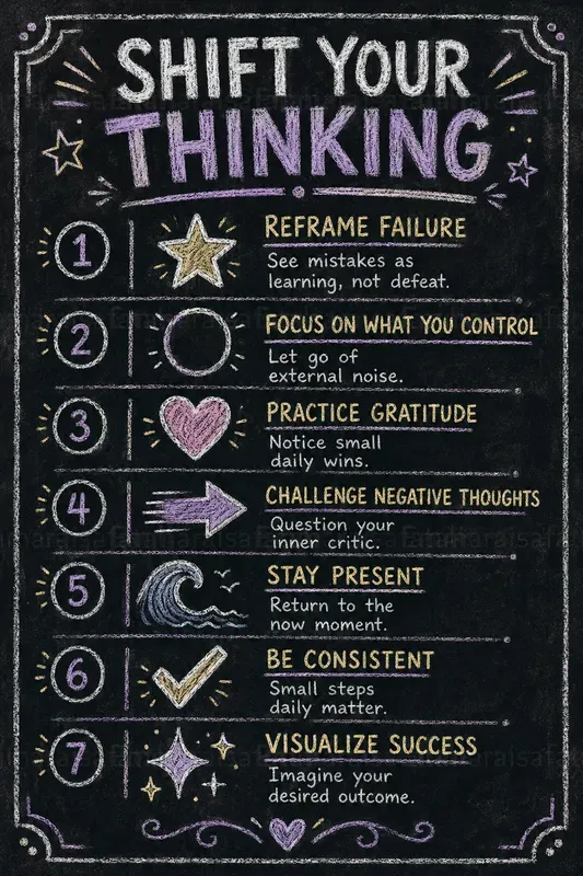 Chalkboard Infographic Posters