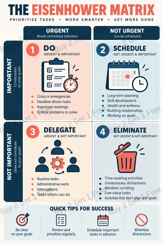 Productivity System Infographics