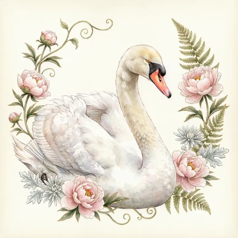 Elegant Botanical Illustrations