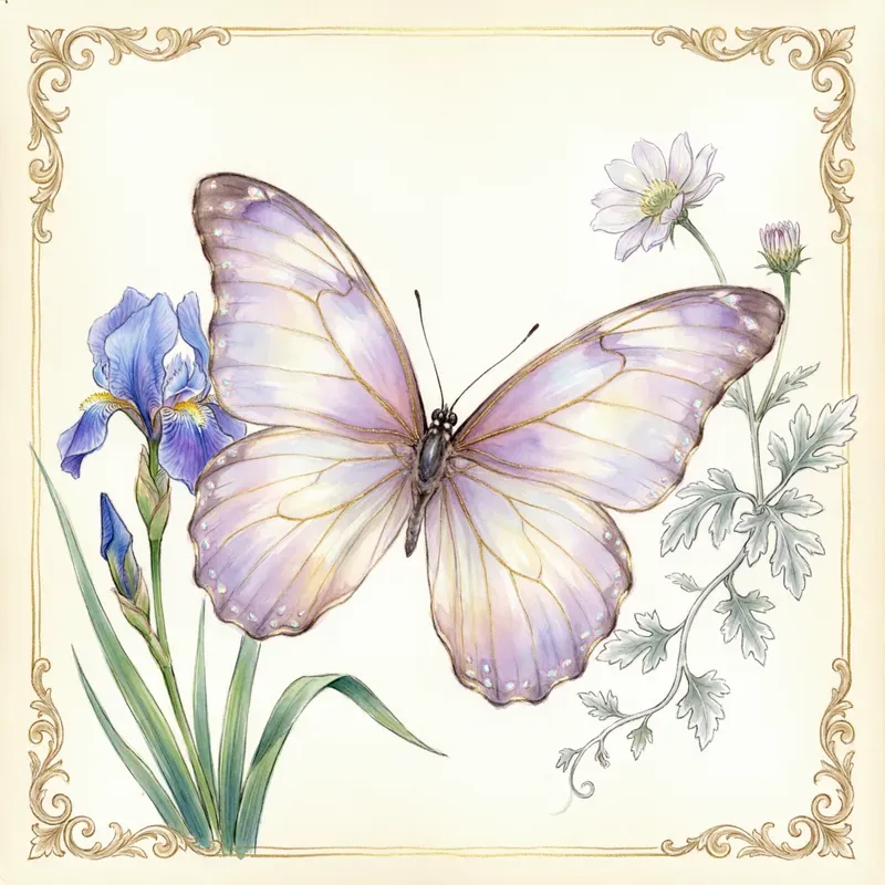 Elegant Botanical Illustrations