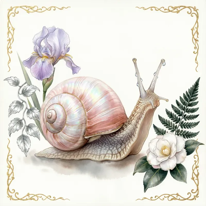 Elegant Botanical Illustrations
