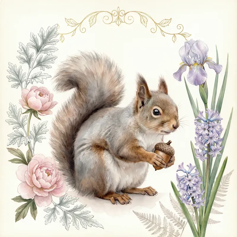 Elegant Botanical Illustrations