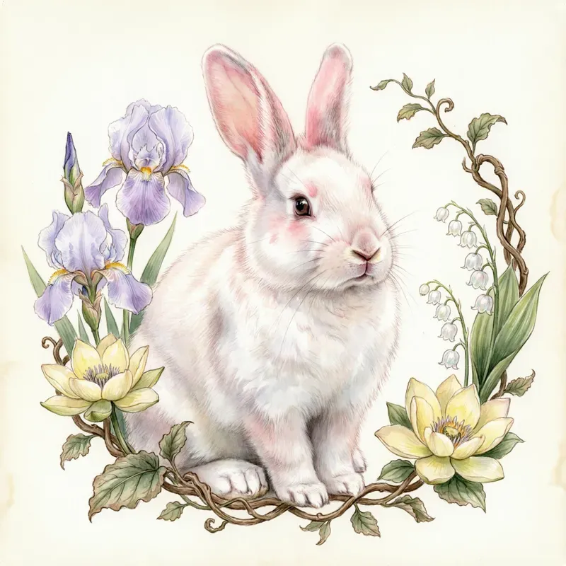 Elegant Botanical Illustrations