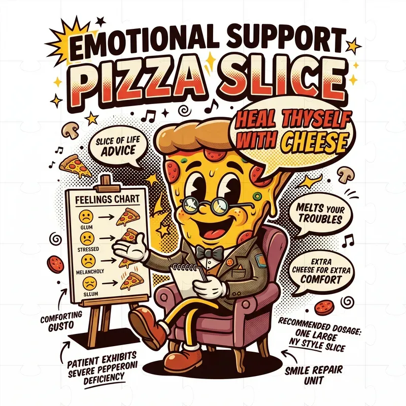 Emotional Support Mascot Tshirts