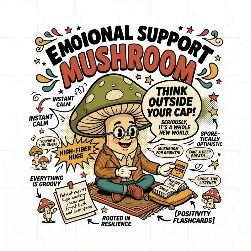 Emotional Support Mascot Tshirts