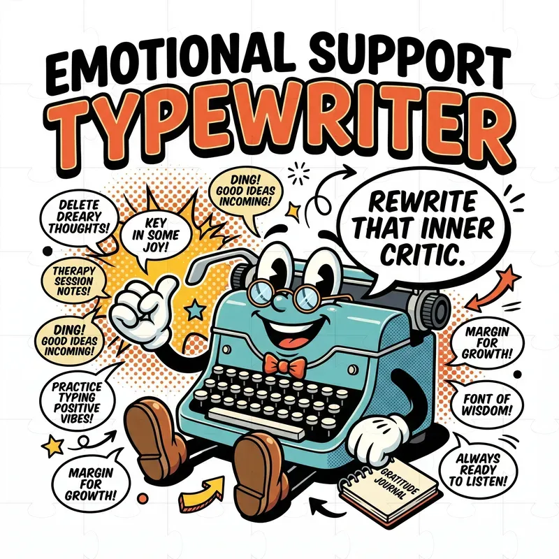 Emotional Support Mascot Tshirts