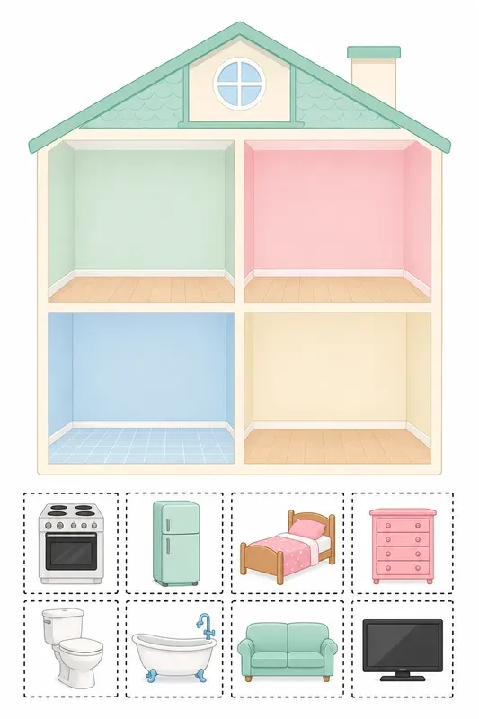 Cut And Paste Sorting Worksheet Generator