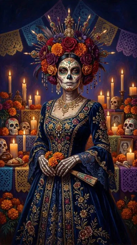 Day Of The Dead Fantasy Compositions