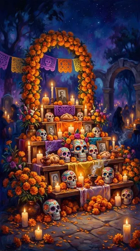 Day Of The Dead Fantasy Compositions