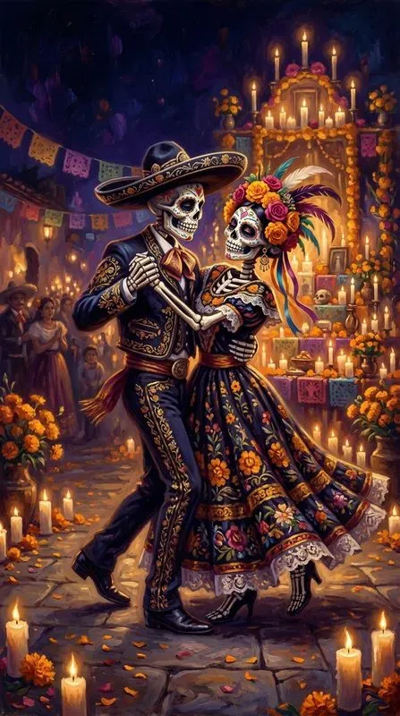 Day Of The Dead Fantasy Compositions