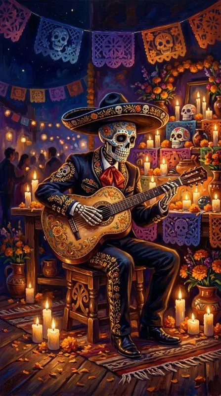 Day Of The Dead Fantasy Compositions