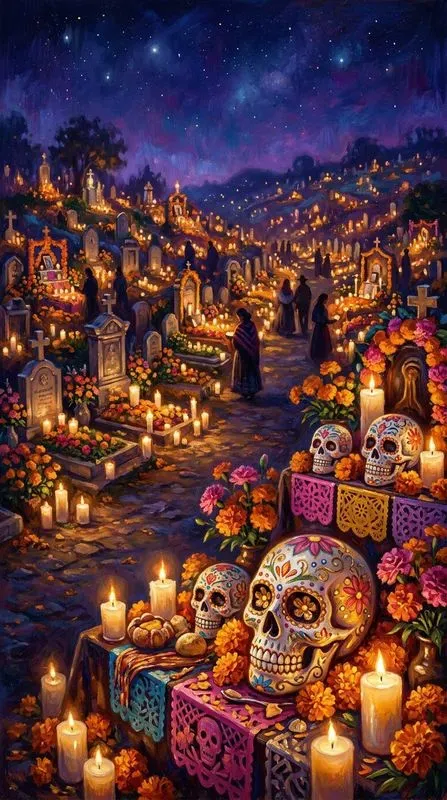 Day Of The Dead Fantasy Compositions