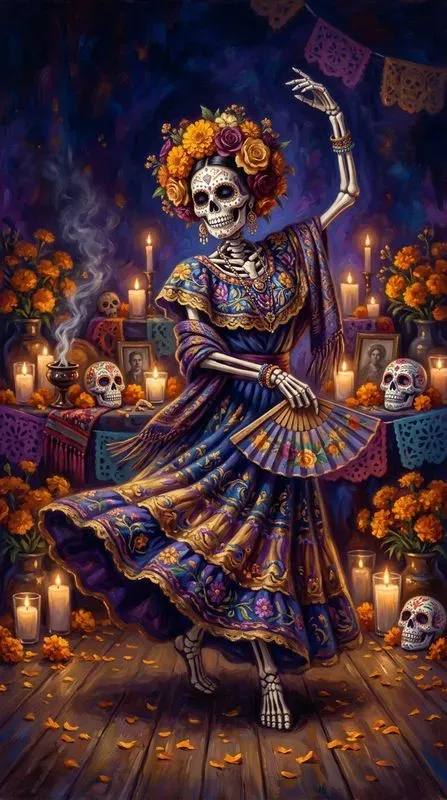 Day Of The Dead Fantasy Compositions