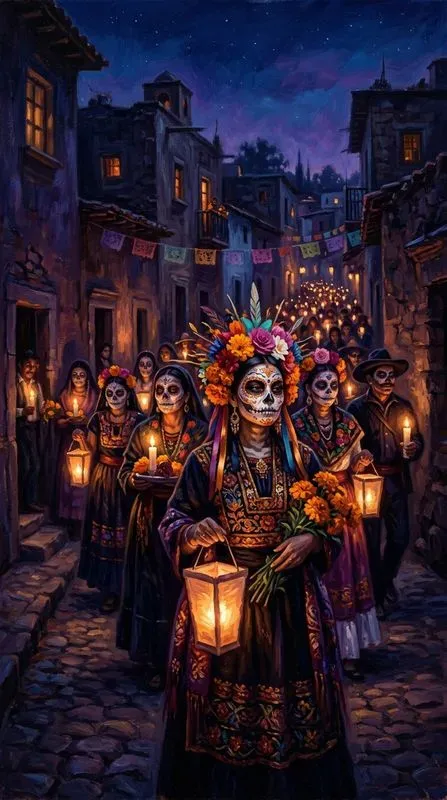 Day Of The Dead Fantasy Compositions