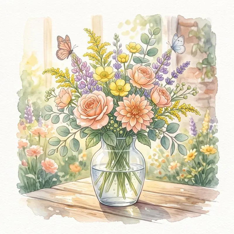 Watercolor Storybook Art