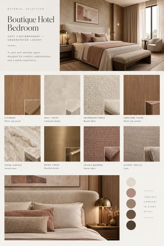 Interior Material Selection Boards