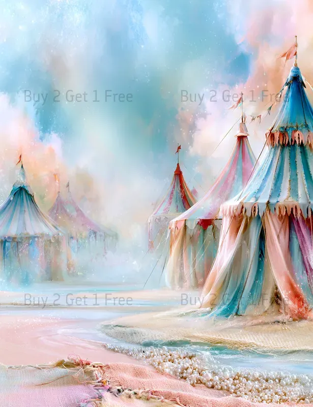 Pastel Circus Dolls Junk Journals