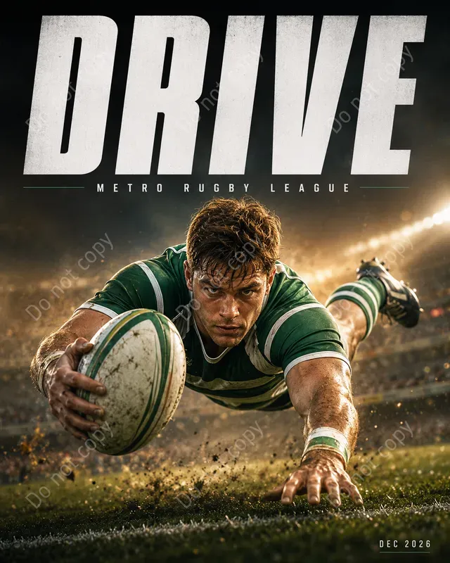 Cinematic Sport Action Posters