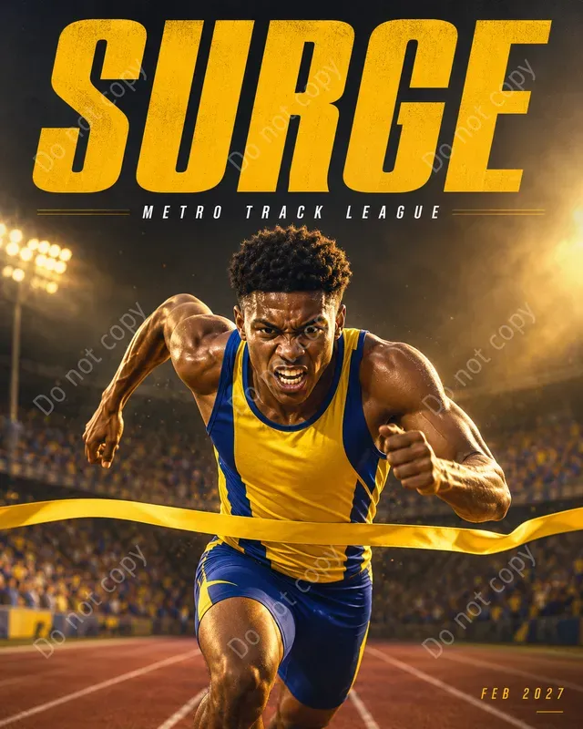 Cinematic Sport Action Posters