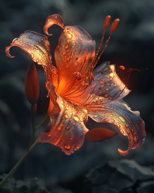 Ultra Realistic Macro Flower Photography