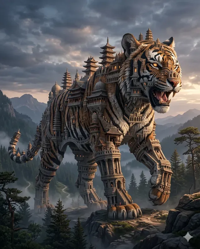 Urban Beast Architectural Worlds