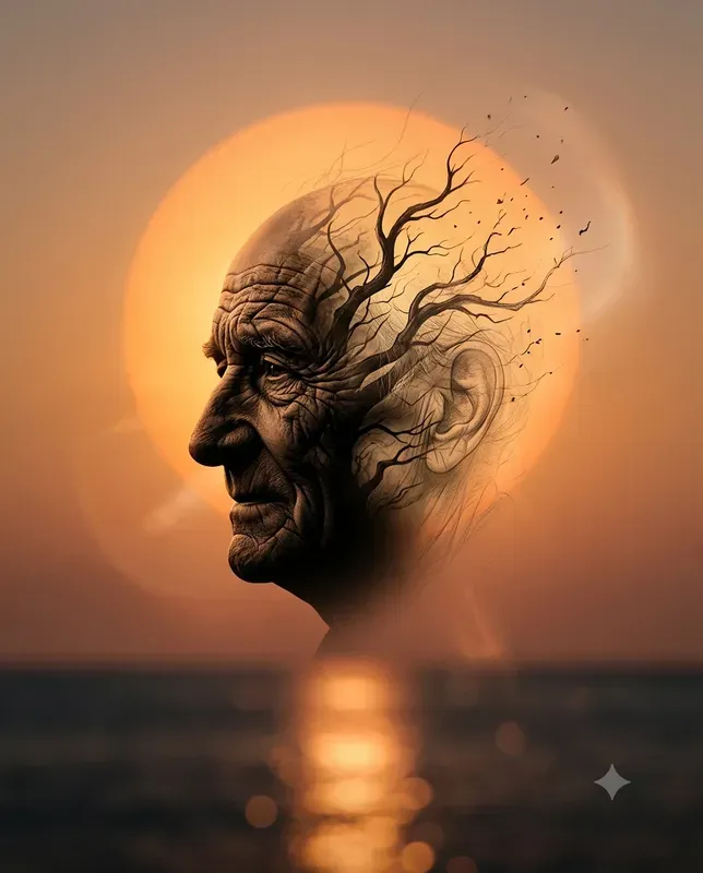 Silhouette Sun Dissolve Art