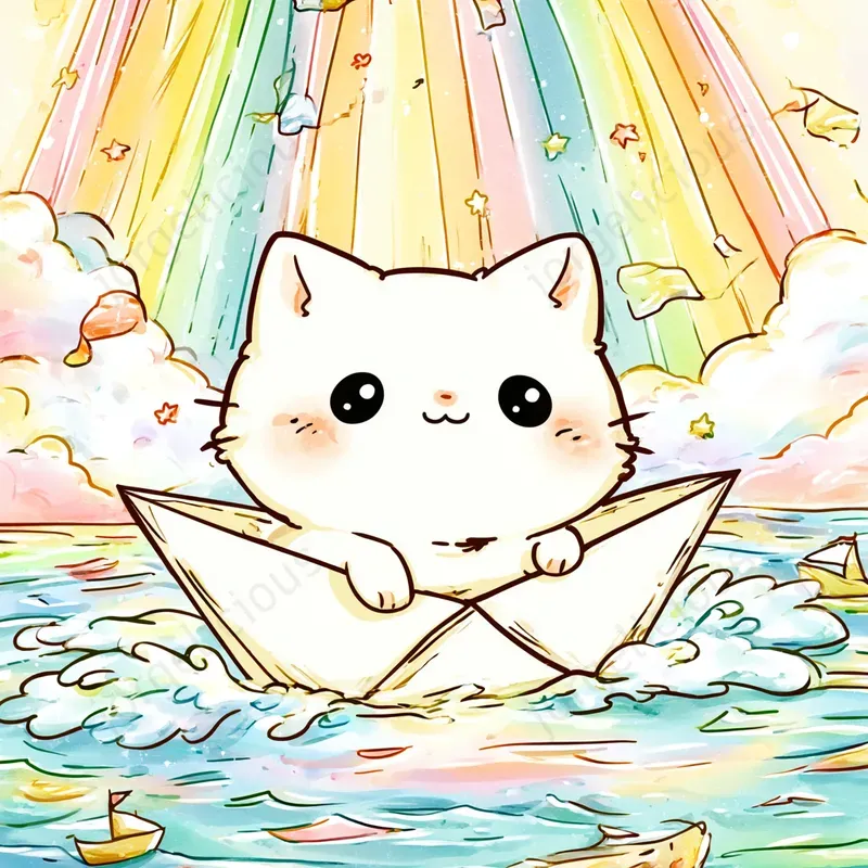 Cute Chibi Storybook Art